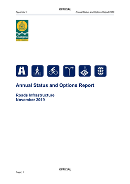 Annual Status and Options Report 2019