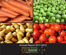 Annual Report 2011-2012 Fighting Hunger, Feeding Hope