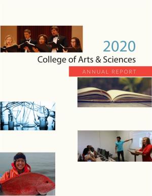 Annual Report 2020 University of South Alabama | Annual Report 2016 Dean's Message