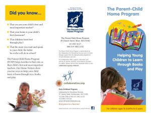 The Parent-Child Home Program Did You Know