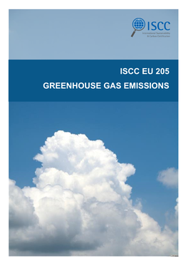 Iscc Eu 205 Greenhouse Gas Emissions