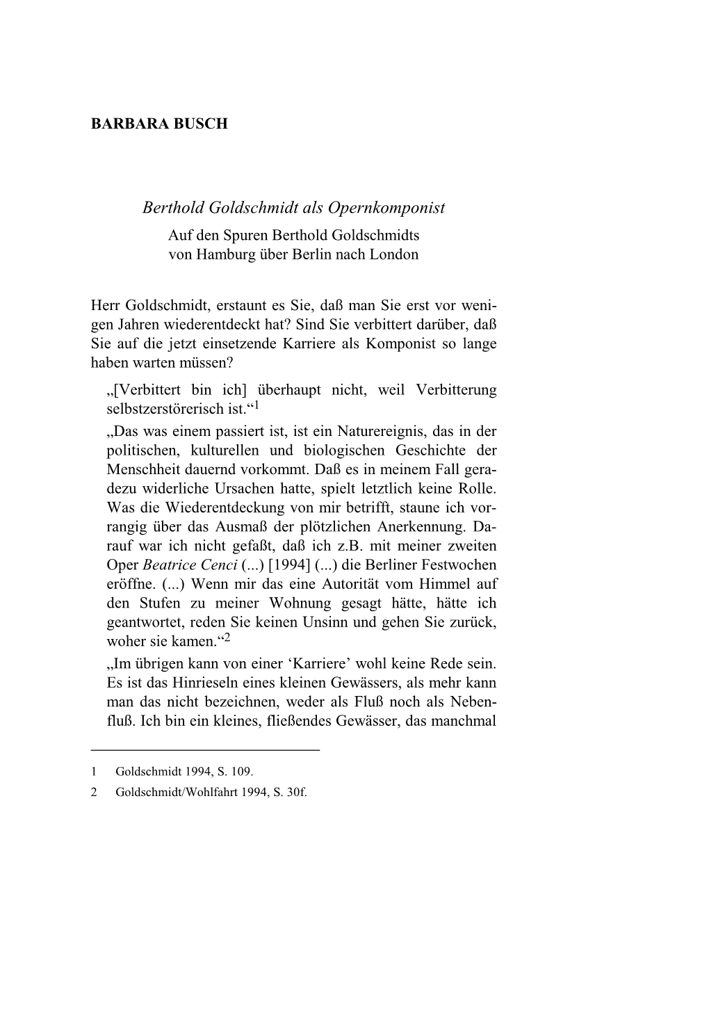 Berthold Goldschmidt Als Opernkomponist Auf Den Spuren Berthold Goldschmidts Von Hamburg Über Berlin Nach London