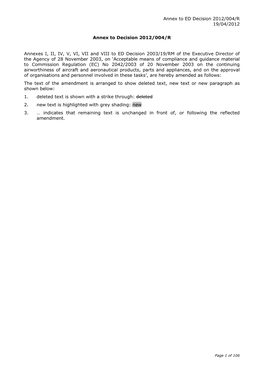 Annex to ED Decision 2012-004-R