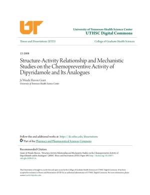 Structure-Activity Relationship and Mechanistic Studies on The