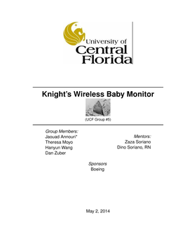 Knight's Wireless Baby Monitor
