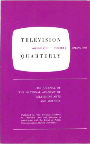 1969 Spring Television Quarterly