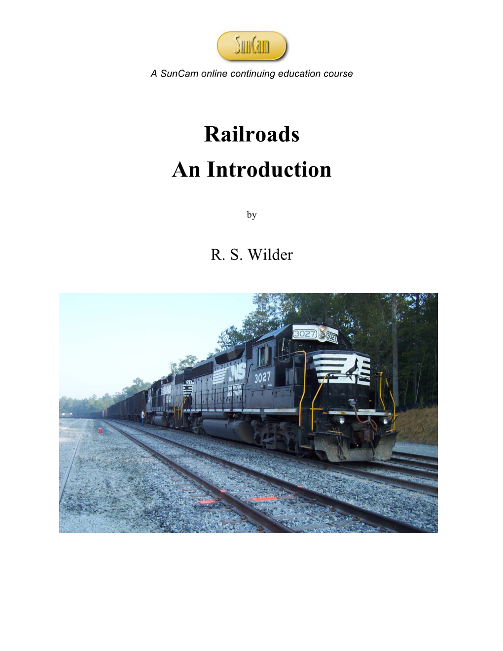 Railroads an Introduction