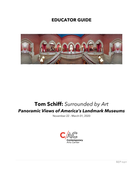 Educator Guide: Tom Schiff: Surrounded By