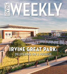 Irvine Great Park: DELIVERING on a PROMISE