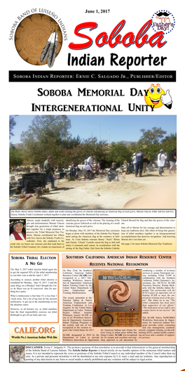 Soboba Memorial Day Intergenerational Unity