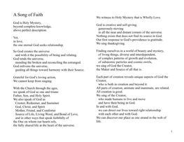 A Song of Faith the Song.Pdf