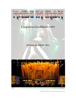 L'expérience Iron Maiden 1984