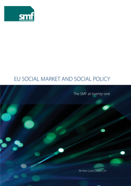 Eu Social Market and Social Policy