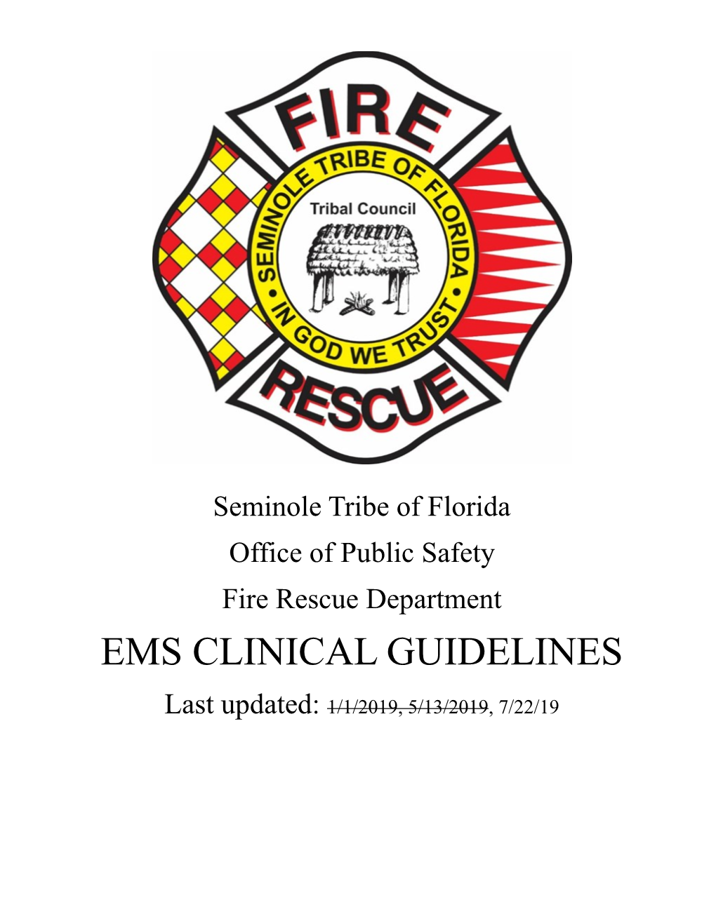 Ems Clinical Guidelines