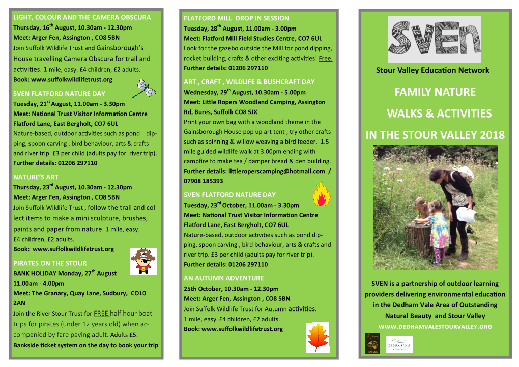 Family Nature Walks & Activities in the Stour