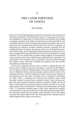 The Later Fortunes of Jamali