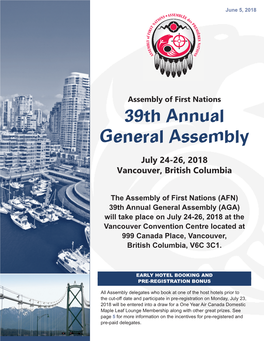 39Th Annual General Assembly