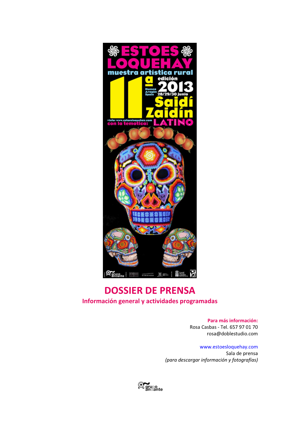 Dossier Festival Estoesloquehay