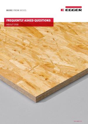 Frequently Asked Questions About OSB