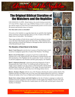 The Original Biblical Storyline of the Watchers and The