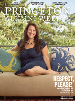 RESPECT, PLEASE! Jennifer Weiner ’91 Is ﬁghting for Women’S Novels