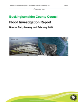 Bourne End, January & February 2014
