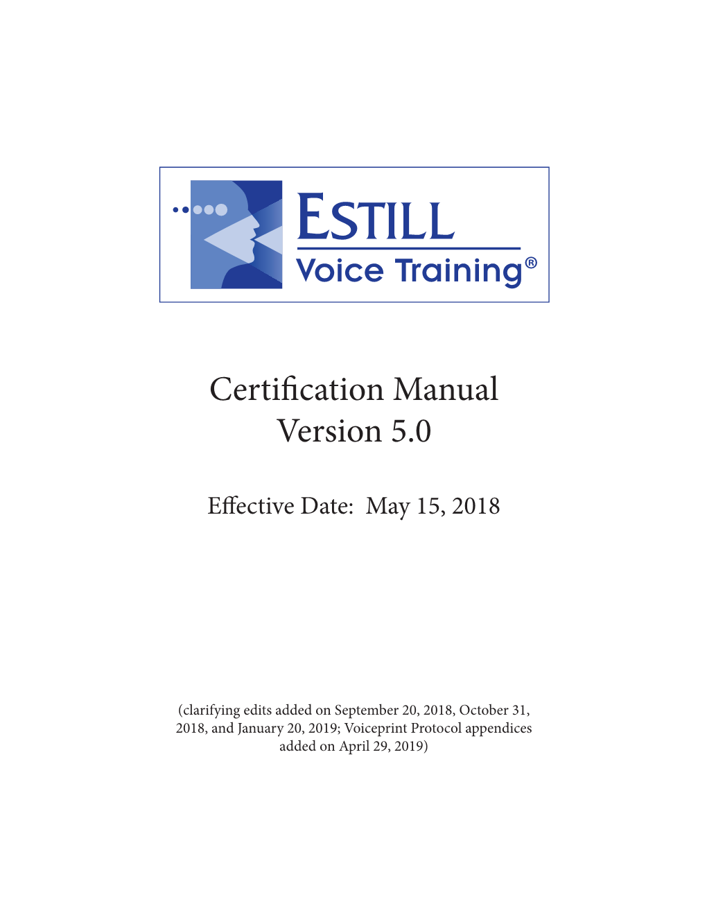 ESTILL Voice Training®