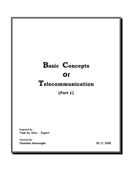 Telecom Basics