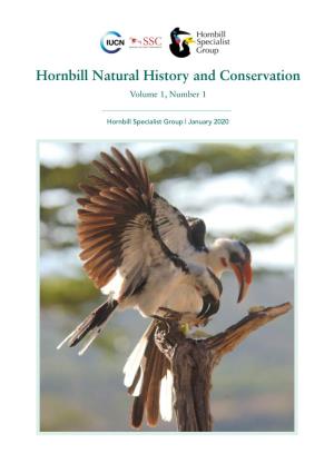 To Download the First Issue of the Hornbill Natural History & Conservation