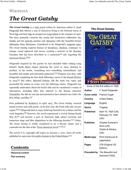The Great Gatsby - Wikipedia