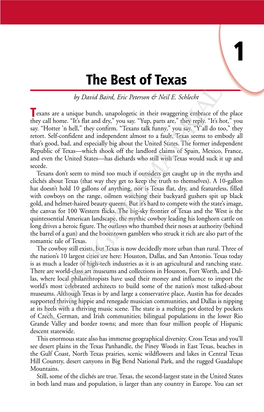 The Best of Texas by David Baird, Eric Peterson & Neil E