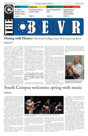 South Campus Welcomes Spring with Music Rogihanne Avin Staff Writer