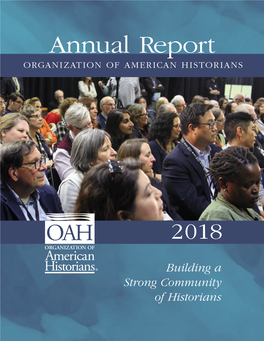 2018 OAH ANNUAL REPORT 4 Table of Contents Table of Table of Contents
