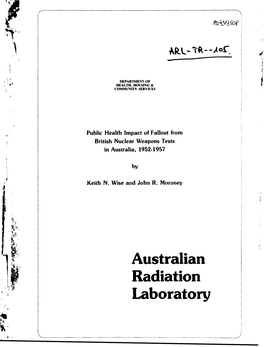 Australian Radiation Laboratory R