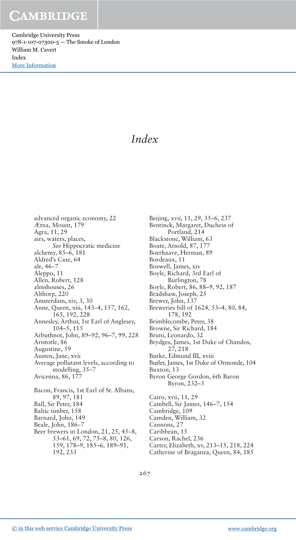 Advanced Organic Economy, 22 Ætna, Mount, 179 Agra, 11 , 29 Airs