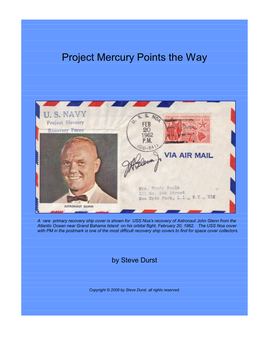 Project Mercury Points the Way