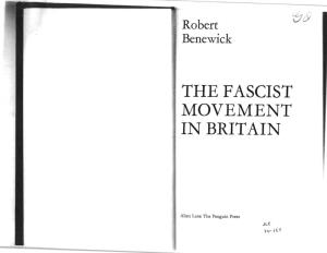 The Fascist Movement in Britain