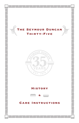 The Seymour Duncan Thirty-Five