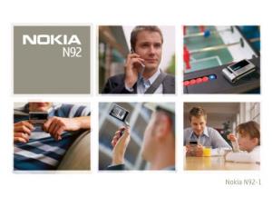 Nokia N92-1 DECLARATION of CONFORMITY Hi/Fn ®, LZS ®,©1988-98, Hi/Fn