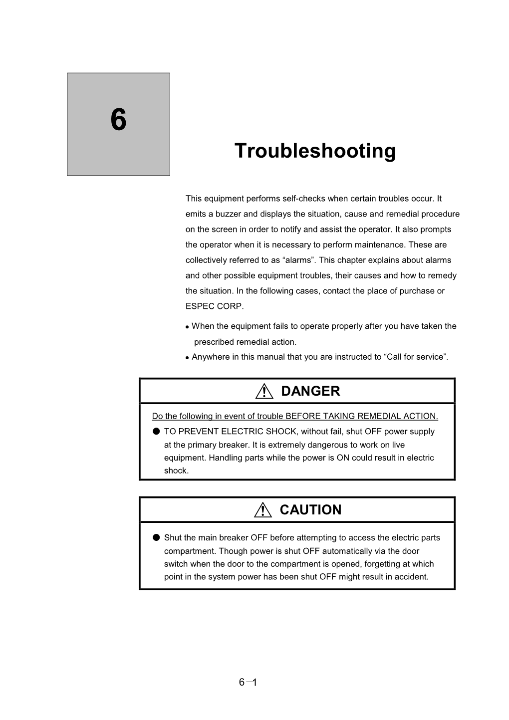 Troubleshooting