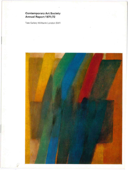 To Download the Contemporary Art Society Report 1971-72 (Pdf)