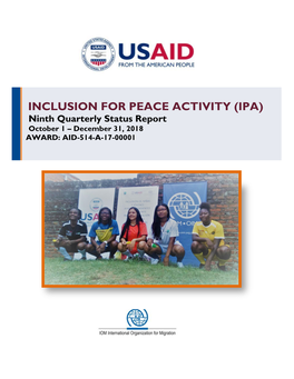 Inclusion for Peace Activity (Ipa)