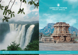 Karnataka Tourism Policy 2009- 14
