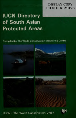 IUCN Directory of South Asian Protected Areas