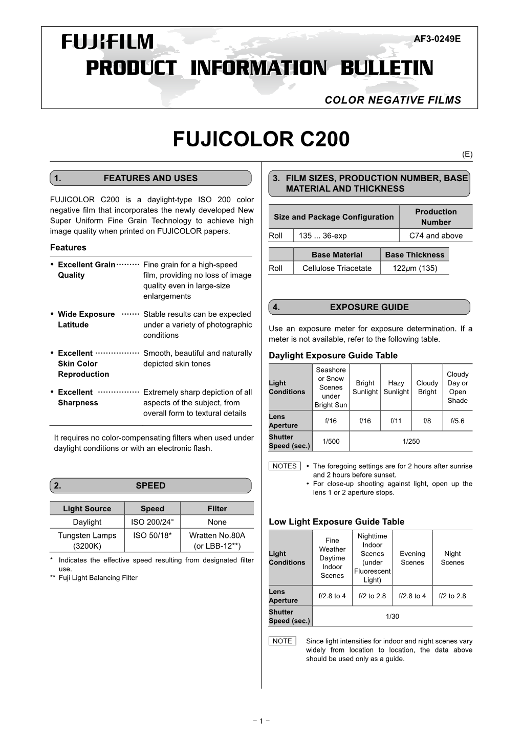 Pib/Fujicolor C200(Af3-0249E)