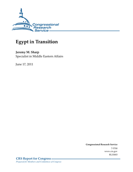 Egypt in Transition