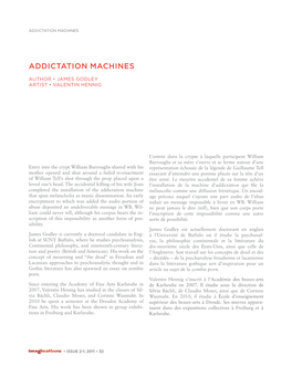 Addictation Machines