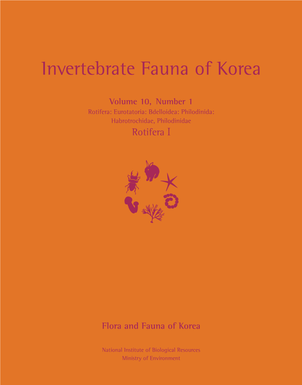 Invertebrate Fauna of Korea of Fauna Invertebrate