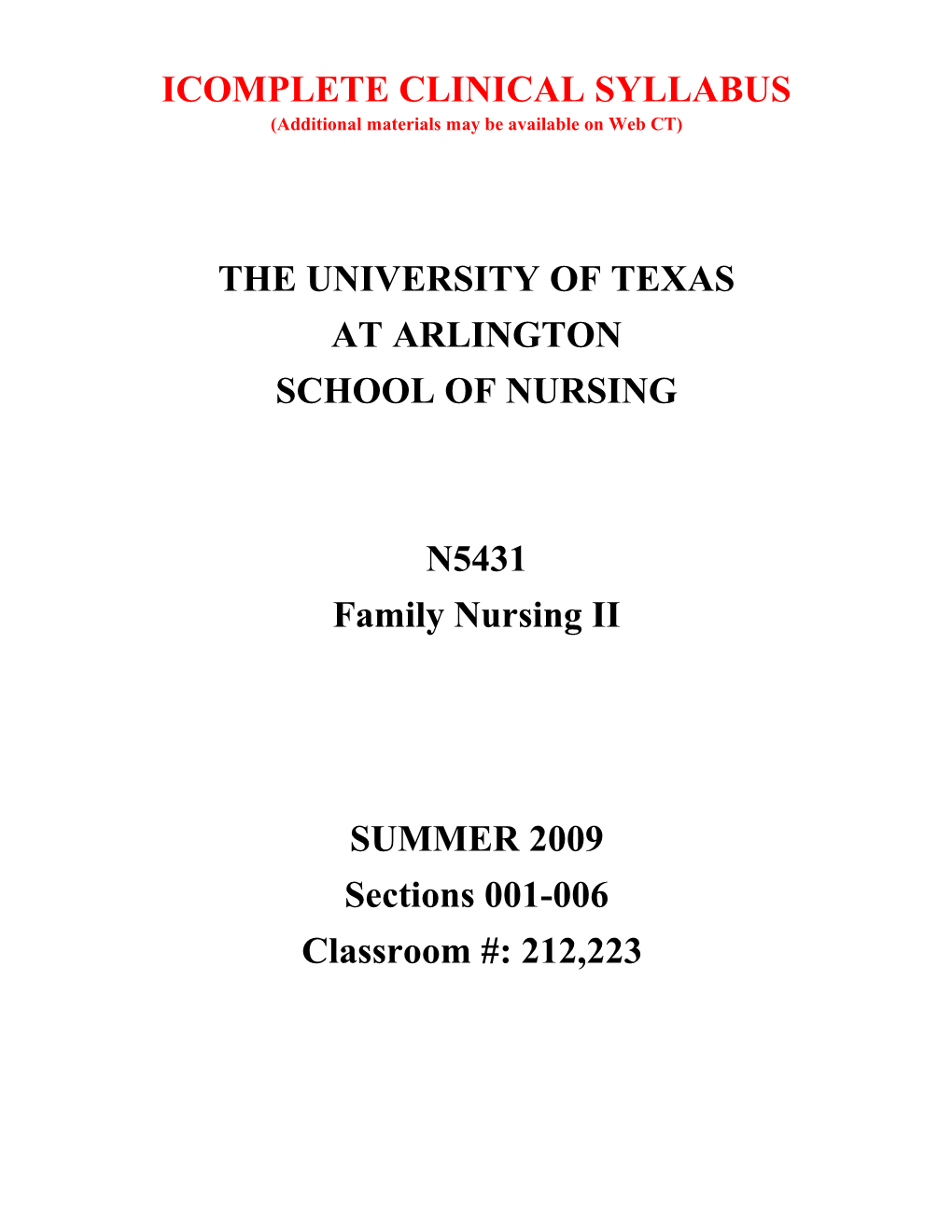 The University of Texas at Arlington School of Nursing s1