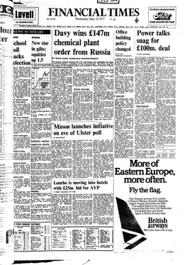 Financial Times , 1977, UK, English